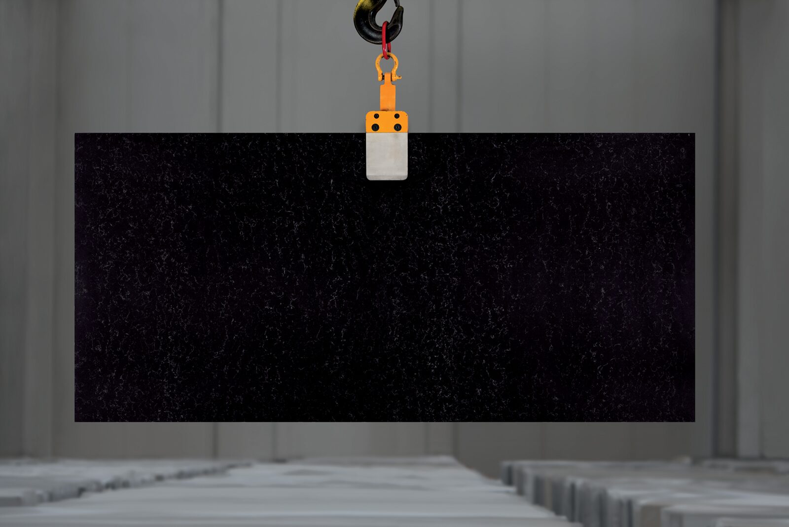 stone italiana slab Nero Continental